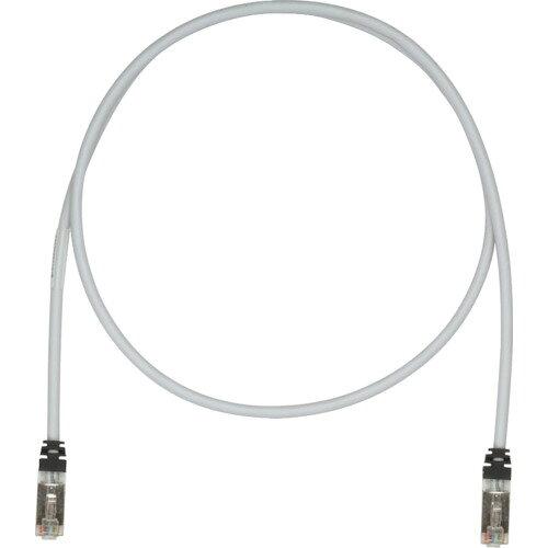 パンドウイットコーポレーション パンドウイット CAT6A/CAT6 シールドパッチコード 11m ライトグレー 7,524円