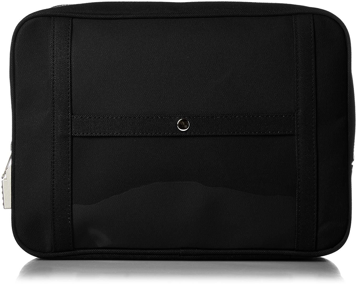SANEI(旧社名:三栄水栓製作所) SANEI 帆布メール用ポーチ(LL)SED-1錠付 黒