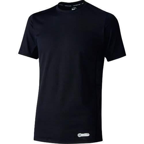 ミドリ安全 ベルデクセル 男女共用 半袖クールコアTシャツ VEC19上 ブラック M