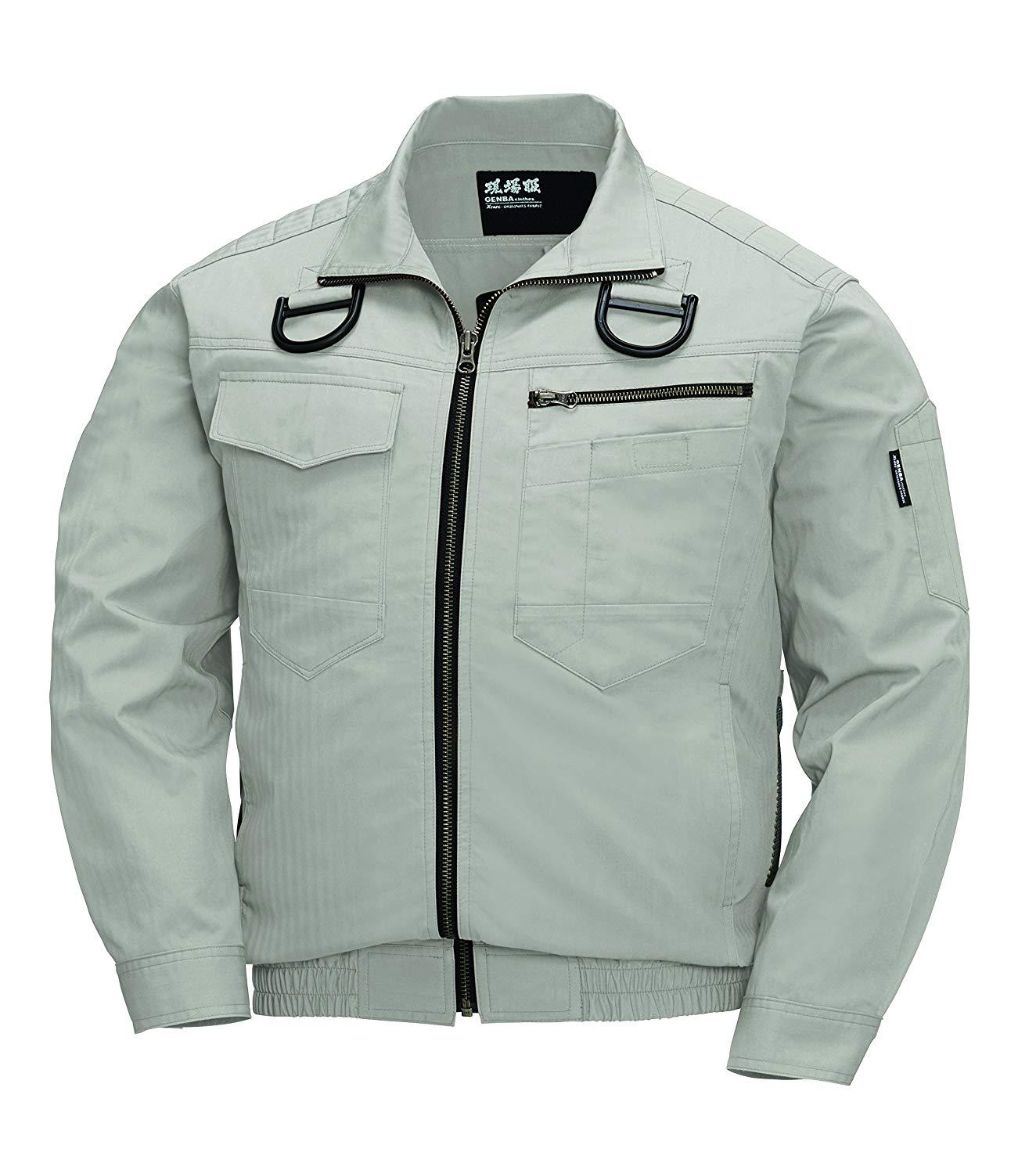 XEBEC ジーベック ジーベック 空調服 綿薄手現場服ヘリンボンフルハーネス仕様空調服XE98102-39-3L|ECJOY!店