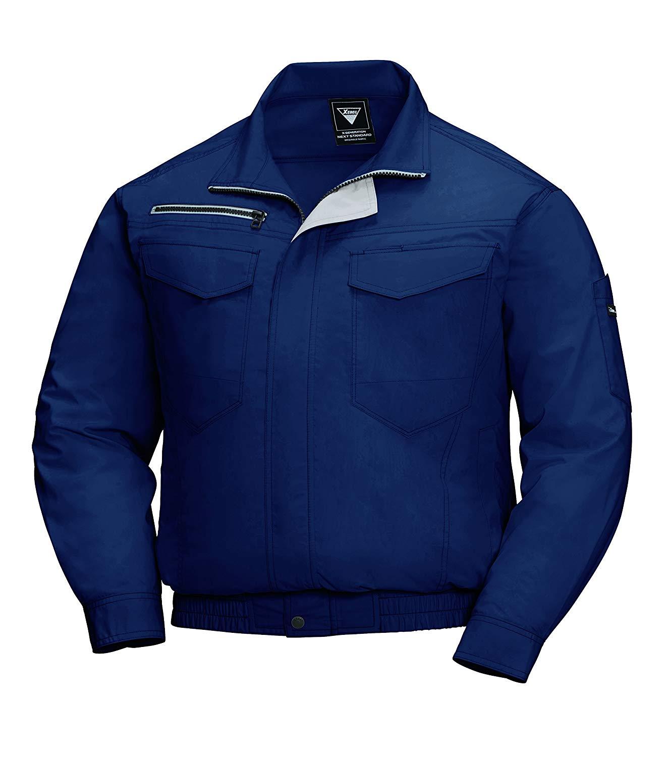 XEBEC ジーベック 空調服長袖ブルゾン XE98001 19 ディープネイビー 4L 7,585円