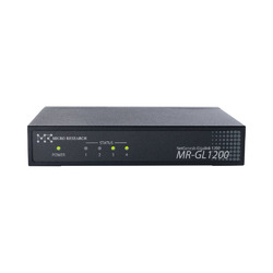 MICRO RESEARCH マイクロ問い合わせ MR-GL1200 NetGenesis GigaLink1200 有線ルータ 10BASE-T(10Mbps)/100BASE-TX(100Mbps)/1000BASE-T(1000Mbps) 4界面 UPnP