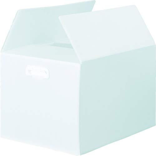 TRUSCO トラスコ中山 TRUSCO ダンボールプラスチックケース 5枚書き割り B3大きさ 手持ち部分穴なし 半澄み切ったTDPB3D5TM   8000