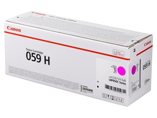CANON 加農砲 CRG-059HMAG トナーカートリッジ059 H マゼンタ(3625C001) PCサプライ・消耗品-プリンター・FAX用インク