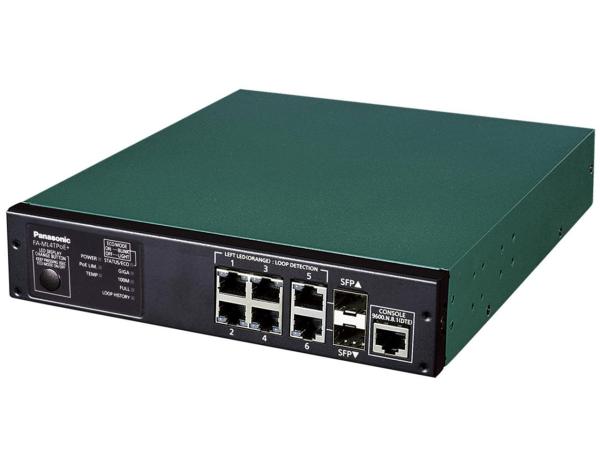 パナソニック EWネットワークス FA-ML8TPoE+ 4セット パナソニック EWネットワークス FA-ML8TPoE+ 4セット PN230893 8ポート