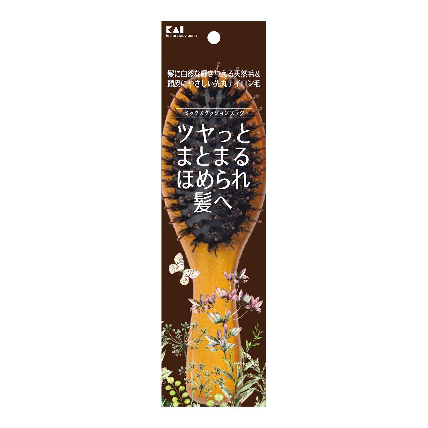 楽天市場】貝印 ふわさら女神 クッションブラシ ブラシ 1個 : フォークBR