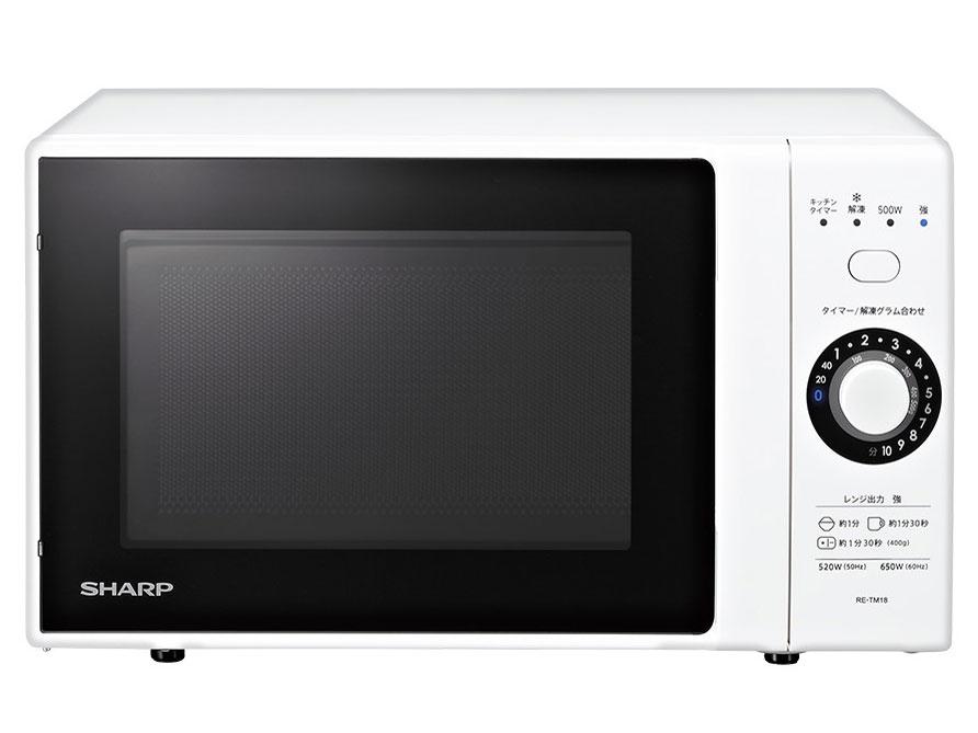 SHARP シャープ シャープ 電子レンジ 18L ホワイト系SHARP RE-TM18-W