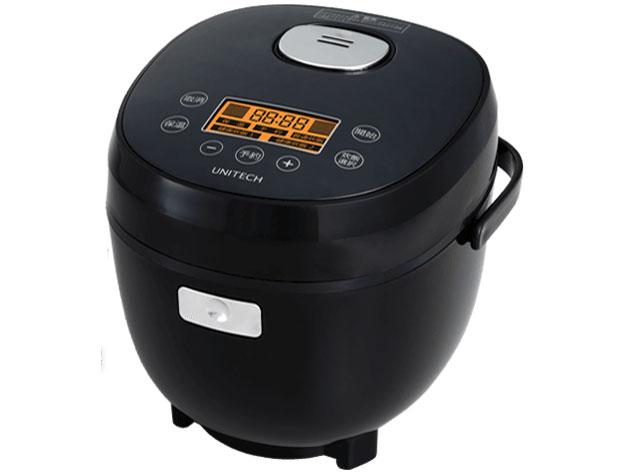 ユニテク 糖質とり捨てる炊飯器 RB-65B 3流行り物うつり変わり 最大限度33100分率糖質とり捨てる 3.5合炊き 食事制限 含水炭素食事制限 パウダーコンパクト