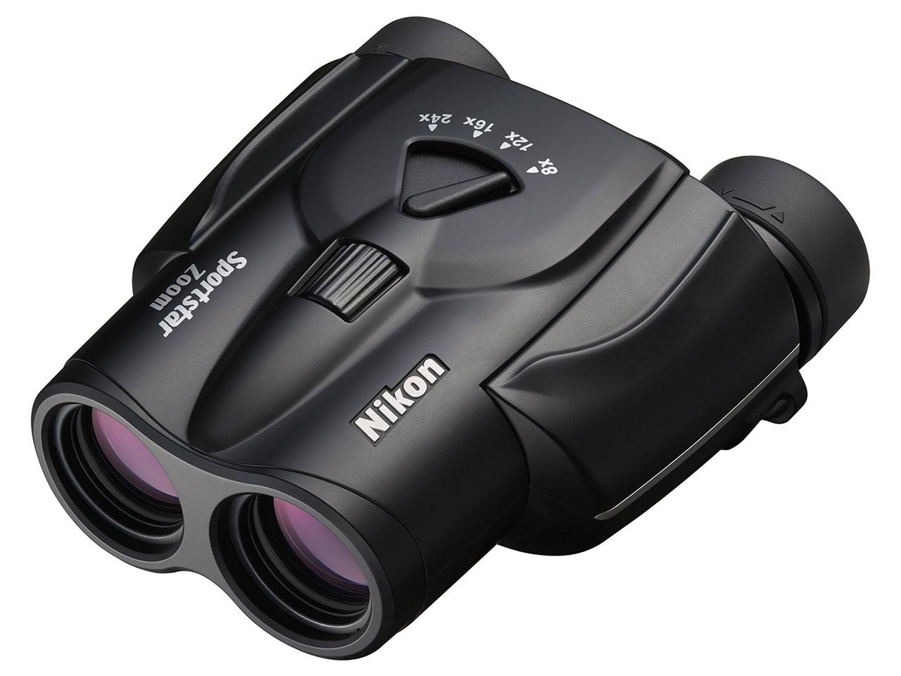 【在庫限即納】NIKON ニコン Nikon(ニコン) ズーム双眼鏡 Sportstar Zoom 8-24x25 BK (1468052)