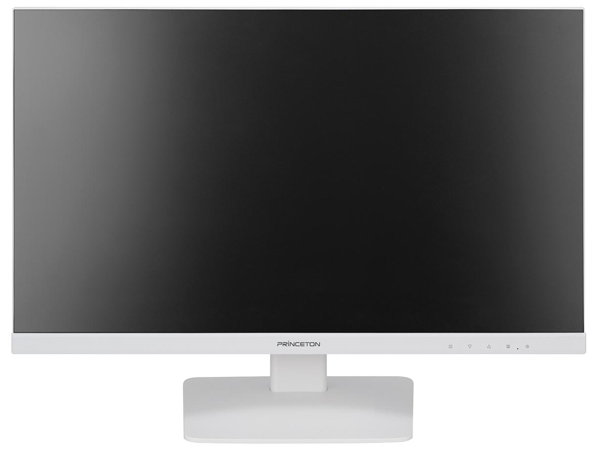 プリンストン大学 PTFWLD-24W 23.8型広広とした色つや液晶見せびらかす 広可視性角ダイアログボックス  1920×1080 金棒引き積み上げる D-sub DisplayPort HDMI 白いこと系