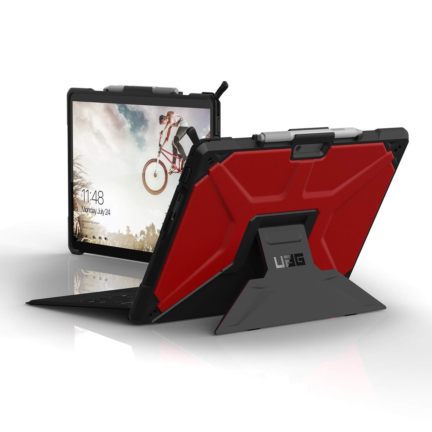 プリンストン 【日本正規代理店品】URBAN ARMOR GEAR社製Surface Pro X用METROPOLISケース (マグマ)UAG-SFPROX-MG