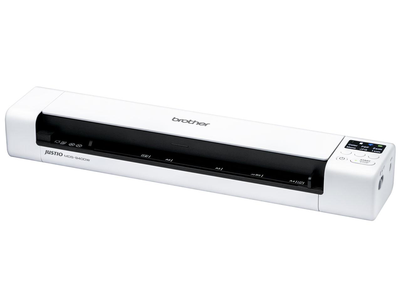 BROTHER ブラザー MDS-940DW ドキュメントスキャナー JUSTIO 両面読み取り可 A4/はがき/名刺 600 dpi microUSB接続｜ECJOY！店