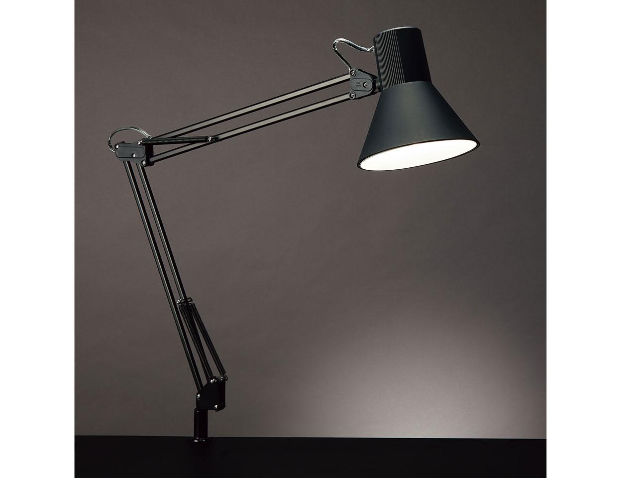 山田照明 Z-LIGHT LEDデスクライト ブラック E26LED電球 昼白色 Z-108NB