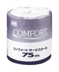 日本製紙クレシア クレシア　コンフォートサービスロール７５ｍ（１ケース８０個入）【KTI20】｜ECJOY！店 8,201円