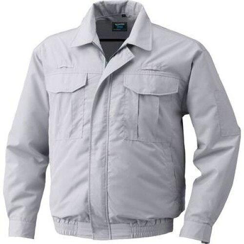 KUCHOFUKU 空調服 綿薄手フルハーネス仕様空調服　ウエアのみ　シルバー　L KU9055FC06S3 1着
