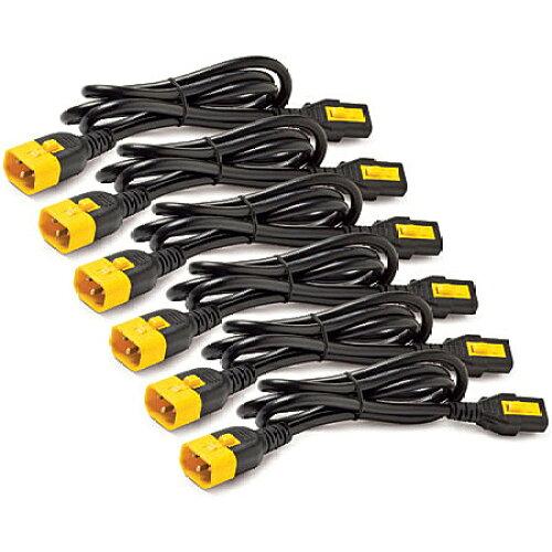SCHNEIDER APC シュナイダー APC Power Cord Kit (6 ea) Locking C13 to C14 1.2m AP8704S-WW(AP8704S-WW)