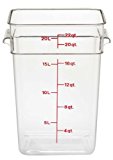 CAMBRO (キャンブロ) キャンブロ 角型フードコンテナークリアー２２ＳＦＳＣＷ【AHC03022】