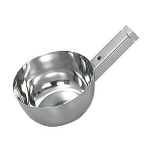長谷川舎密学製作 抗菌角柄用１８－８ひしゃく１５ｃｍ（１．０Ｌ）【AHS111】