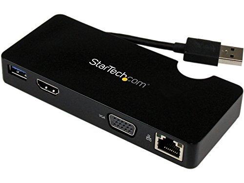 STARTECH.COM HDMI/ VGA/ GbE相応うミニドッキングステーション (USB3SMDOCKHV)