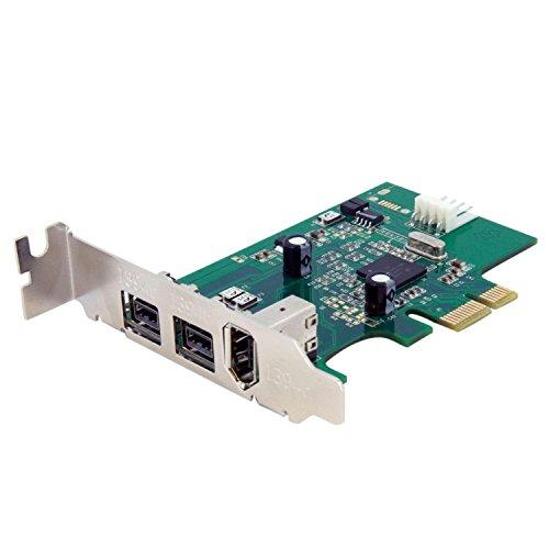STARTECH.COM ロープロファイル相応うFireWire x3増設PCIe歌留多 PEX1394B3LP(PEX1394B3LP)