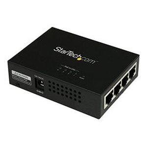 STARTECH.COM 4界面Gb相応うPoEインジェクタ 802.3at/af判定基準 POEINJ4G(POEINJ4G)