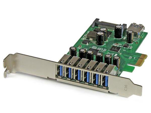 STARTECH.COM 7ポートUSB3.0増設PCIeカード ロープロファイル対応 PEXUSB3S7(PEXUSB3S7)