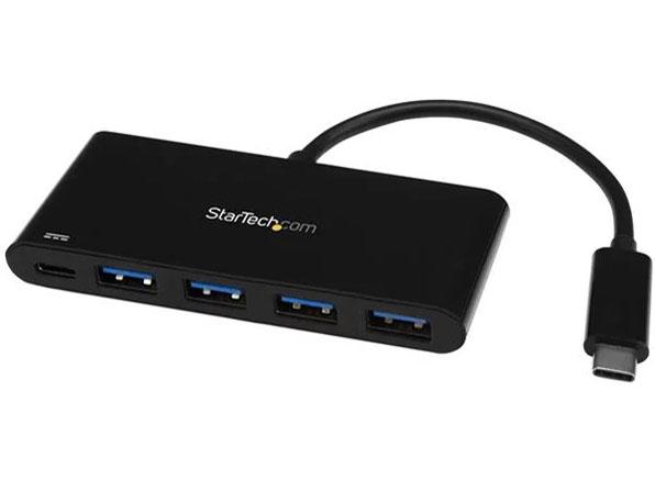 STARTECH.COM 4界面増設USB 3.0こしき USB-C繋ぎ合わせる USB給電 HB30C4AFPD(HB30C4AFPD)