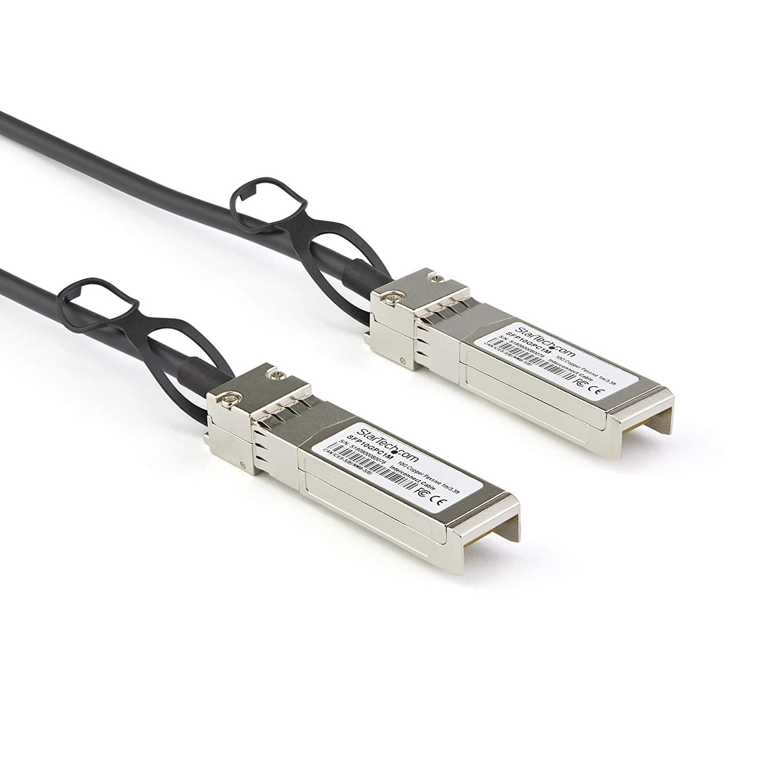 STARTECH.COM SFP+ DAC Twinax 有線テレビ 3 m DAC-SFP-10G-2M取り替えっこ(DACSFP10G3M)