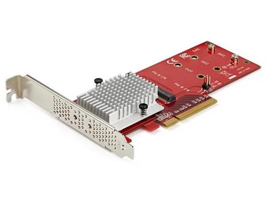 STARTECH.COM PCI Express x8繋ぎ合わせるデュアルM.2増設界面取り替えっこ歌留多(PEX8M2E2)