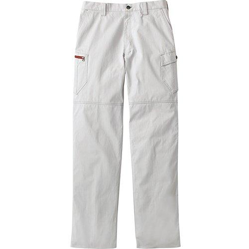 自重堂 Jawin ノータックカーゴパンツ ウエスト106 シルバー