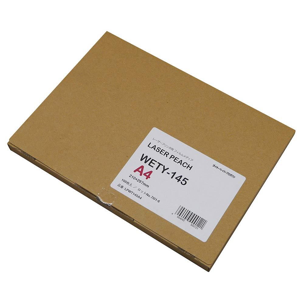 ダイオーポスタルケミカル(DPC) レーザ桃  WETY-145 A4 1箱(100枚入)