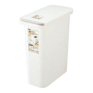RISU リス リス ゴミ箱 フタ付き 防臭ペール ホワイト 21L H＆H 日本製 20SN