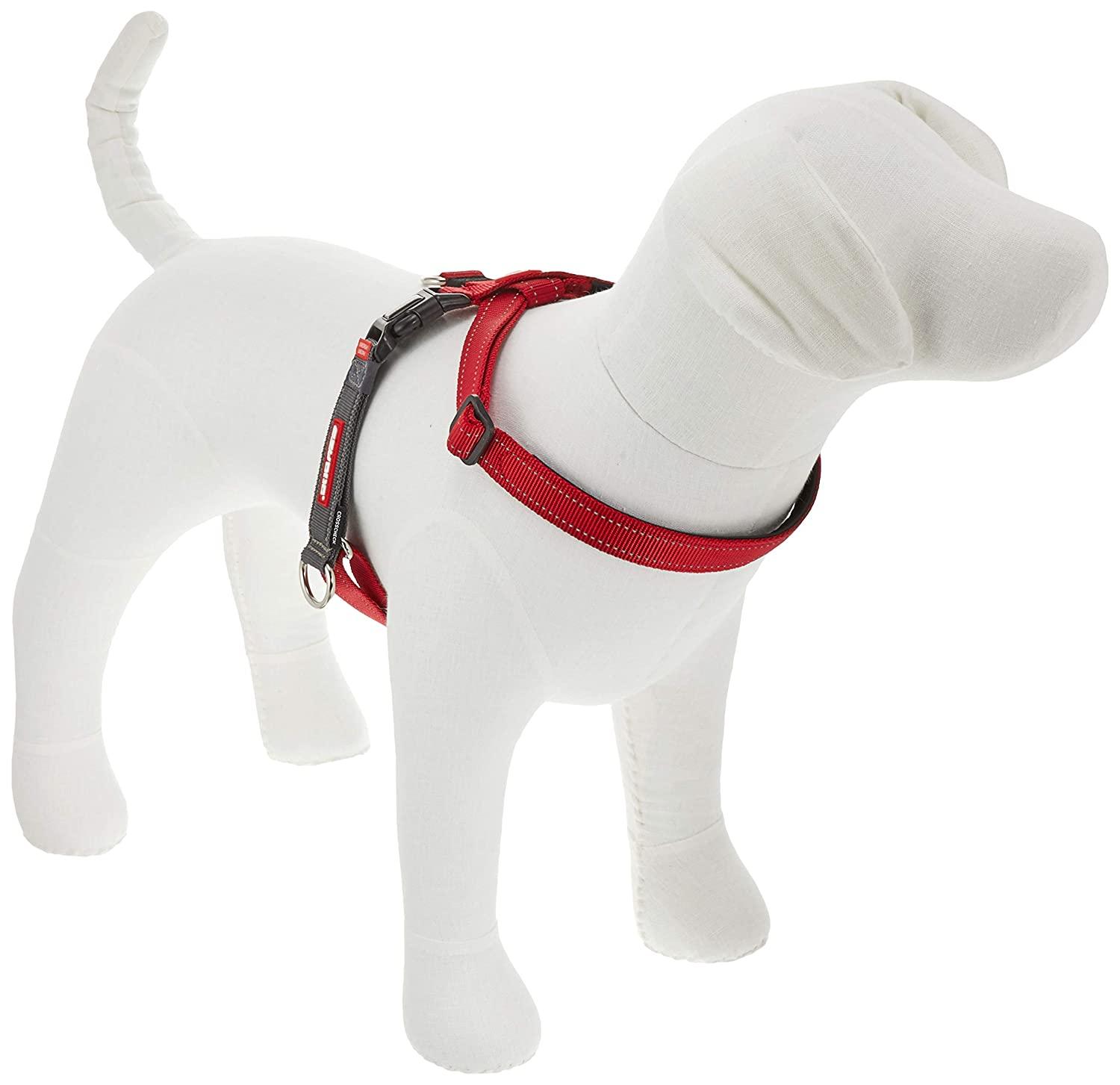 新東亜交易 EZYDOG(イージードッグ) [正規代理店品] クロスチェックハーネス [犬用ハーネス] レッド XL サイズ