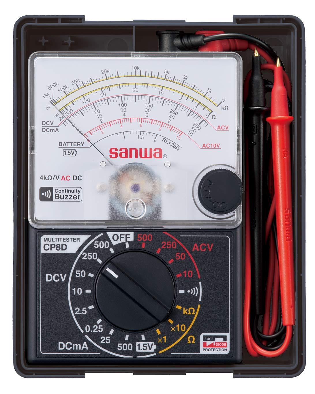 三和電気計器 アナログマルチテスタ CP8D