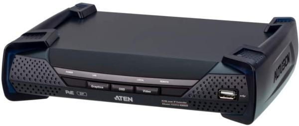 ATEN DisplayPortシングルディスプレイIP-KVMレシーバー(4K、PoE対応) KE9952R