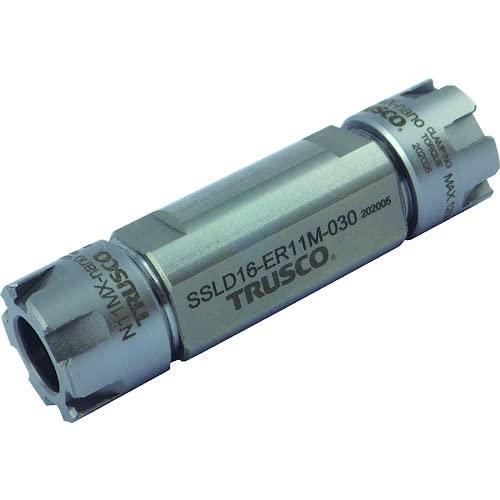 TRUSCO トラスコ中山 TRUSCO NC旋盤用コレットホルダ ERM両頭コレットホルダSSLD型(メトリック) シャンク径16 全長62 ER11用