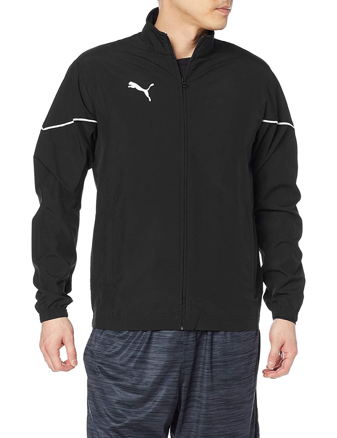PUMA プーマ TEAMRISE_ウーブンジャケット (657644) [色 : PUMA_BLK-PU] [サイズ : M]