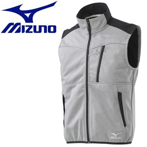 MIZUNO ミズノ ミズノ 防寒御召しもの テックシールドベスト アロイグレー M (F2JE958405M 7217)