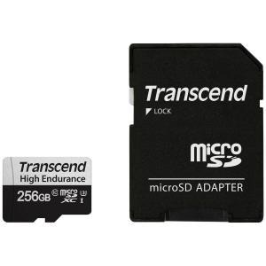 トランセンドジャパン 256GB microSD w/ adapter U3 High Endurance(TS256GUSD350V)