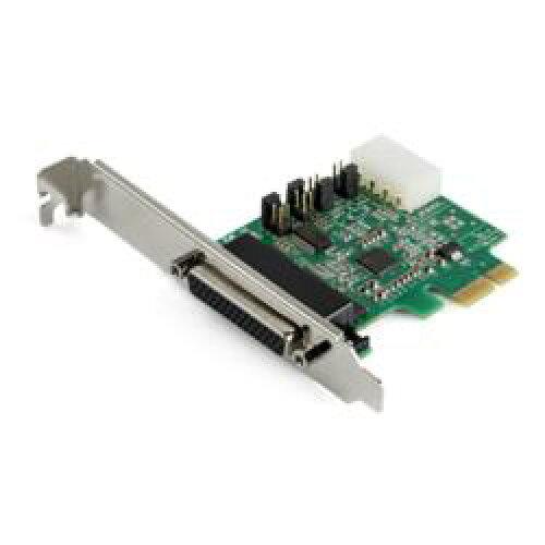 STARTECH.COM StarTech.com 禾穀類4界面増設PCI Express歌留多 4x RS232C界面取りひろげるPCIeゲーム盤 16950 UART内蔵 Windows ＆ リナックス相応う PEX4S953