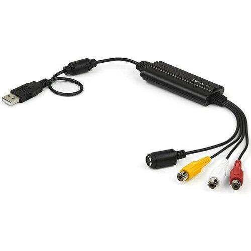 STARTECH.COM StarTech.com S端子&コンポジット - USB 2.0 ビデオキャプチャーケーブル / TWAIN対応 / アナログ デジタル コンバーター / Windows対応 SVID2USB232|ECJOY!店