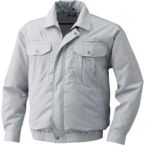 KUCHOFUKU 空調服 ポリエステル製フルハーネス仕様空調服　ウエアのみ　シルバー　3L KU9054FC06S5 1着｜ECJOY！店