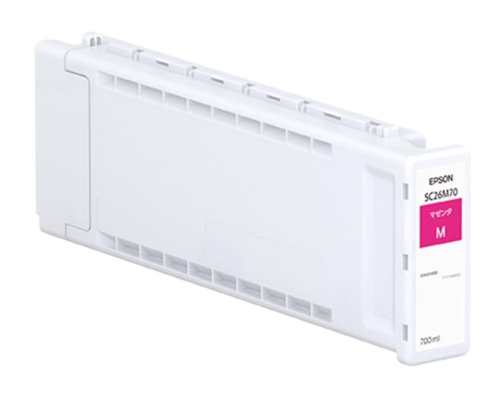 EPSON エプソン インキ薬莢/マゼンタ(700ml)(SC26M70)