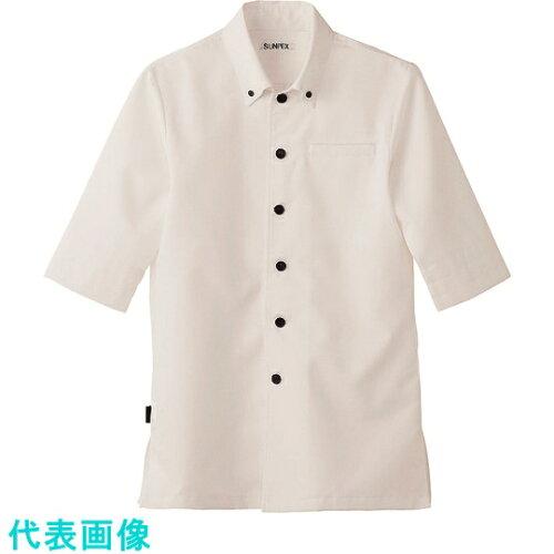 サーヴォ(Servo) 男女兼用販売店厚地の外套 ＥＴ－７７２７白いこと ３Ｌ【SKC6205】