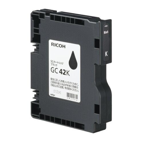 RICOH リコー RICOH SGカートリッジ(Mサイズカートリッジ) ブラック GC42K 約2000ページ印刷可能(515926)