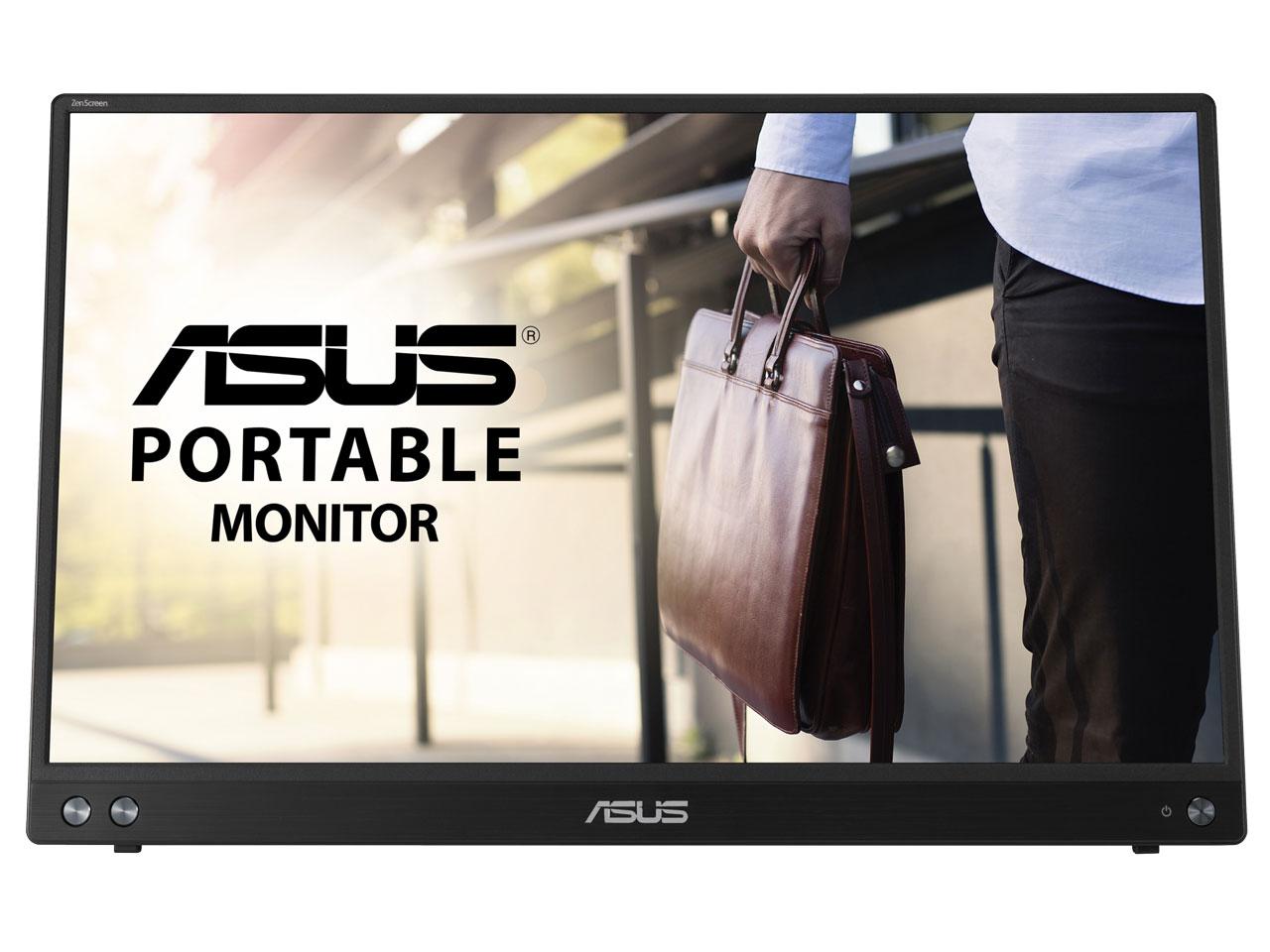 ASUS エイスース MB16ACV 15.6型 移動性見せびらかす IPS/盛りだくさん固定ディスク/抗菌産業/薄さ10.5粍・軽さ830g/青色点火装置助け出す/フリッカーフリー 1920×1080 USB 手合いC