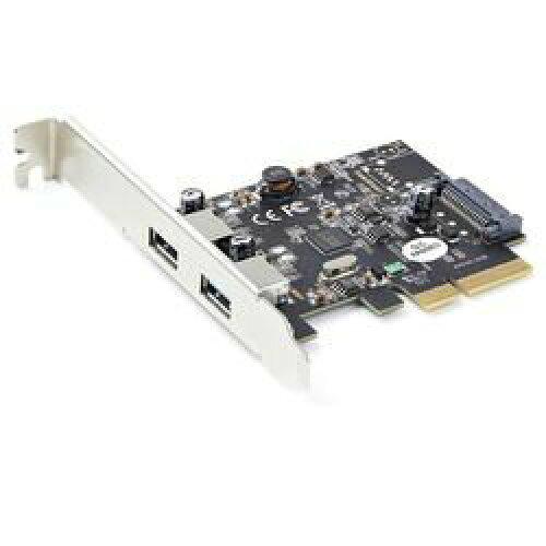 STARTECH.COM StarTech.com 2界面USB-A増設PCI Express界面歌留多/各界面で10Gbpsに相応う/USB 3.1 Gen 2(USB 3.2 Gen 2)判定基準PCIe取りひろげる歌留多/判定基準＆ロープロファイル相応う/Windows macOS リナックス相応う PEXUSB312A3