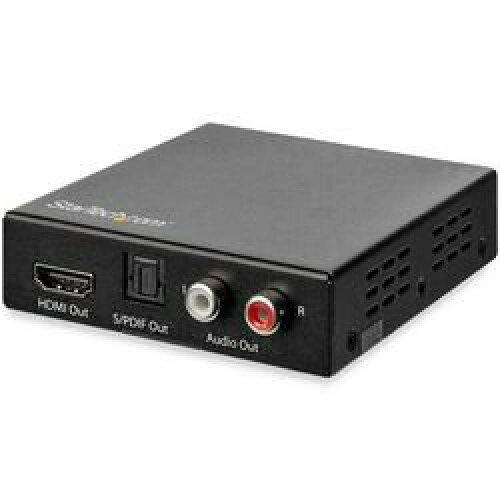 STARTECH.COM 固定ディスク202A HDMIデジタルオーディオ音吐懸け隔てる器 4K/60サイクル相応う(固定ディスク202A)