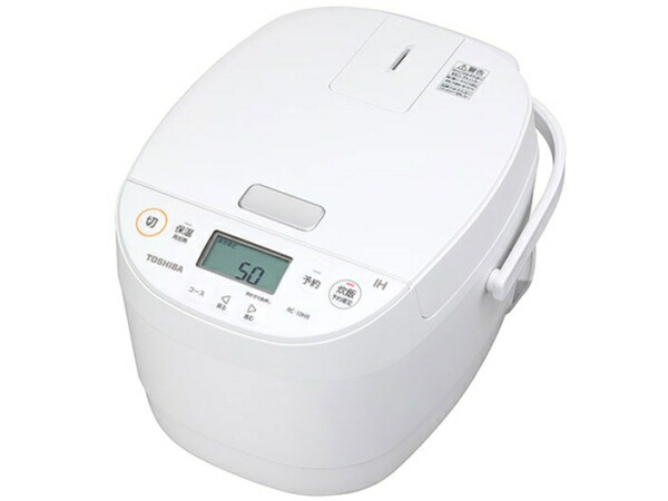 【店卸し資産限即納】TOSHIBA 東芝 IH炊飯器 5.5合炊き 白いこと(RC-10HR(W))