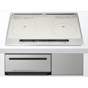 HITACHI 日立 ビルトインIHクッキングヒーター 60cm幅 3口IH 200V シルバー(HT-M7STF S)